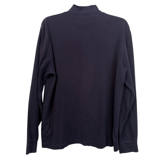 Vintage 80s/90s Lands' End Purple Turtleneck Classic Design - Picture 2 of 3